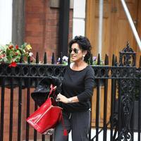 Nancy Dell'Olio is seen leaving a medical building on Harley Street | Picture 101275